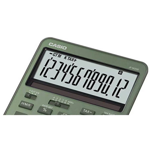 液晶と一体化するようにソーラーパネルを設置。スマートな前面デザインに仕上げています。