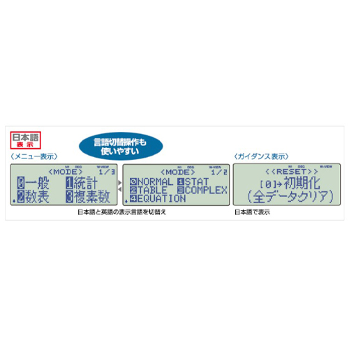 日本語表示でさらに見やすく、簡単操作で使いやすいです。