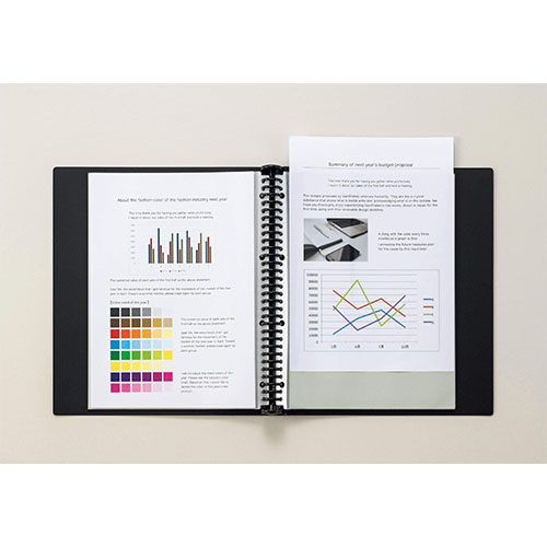 写真やイラストが映える透明PPタイプのポケットです。\n※画像はEA762CC-25です。