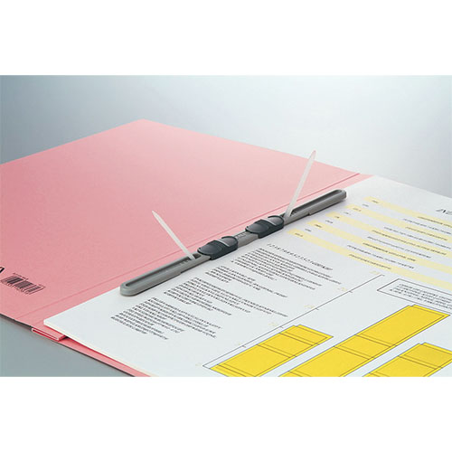 再生ポリスチレン樹脂を使用した押え具とポリエチレン製のとじ具は、焼却時に有害ガスを発生しません。