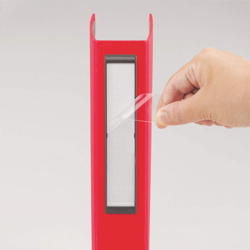 大き目のインデックス付で、背紙の差し替えができます。\n※画像は色違い（レッド）です。