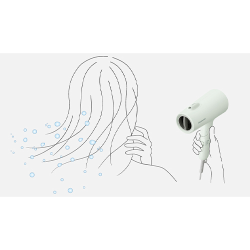 高い風圧で乾燥