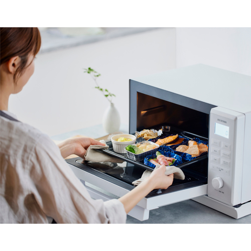 お弁当のおかずや朝食も一気にできるので、時短になって便利