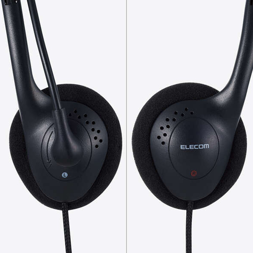 しっかりと音声を聞き取れる両耳タイプです。