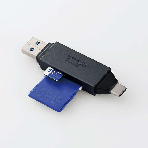 SDメモリカード/microSDカードの同時利用可能