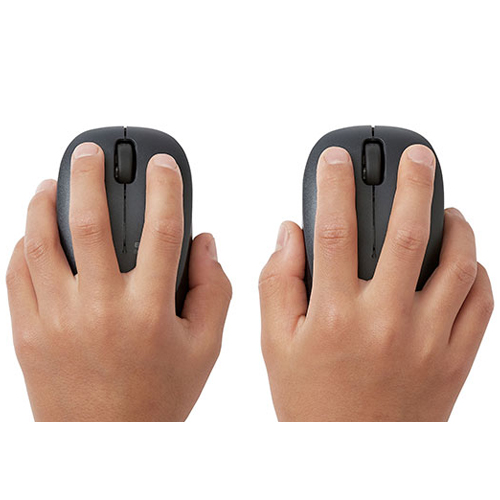 利き手を選ばないシンメトリーデザイン