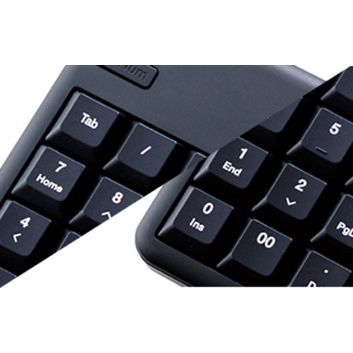 [Tab]キーと[00]キー付き