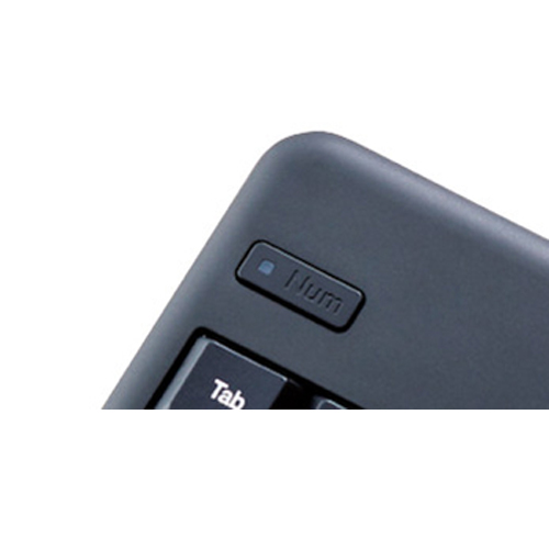 NumLock、電池残量がわかるLEDランプ