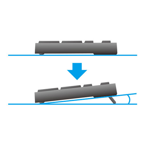 角度調整スタンド付