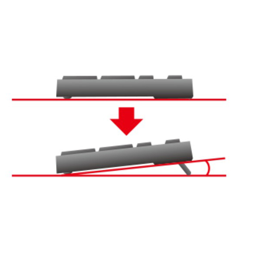 EA764AB-266｜448x136x 32mm 有線キーボードのページ -