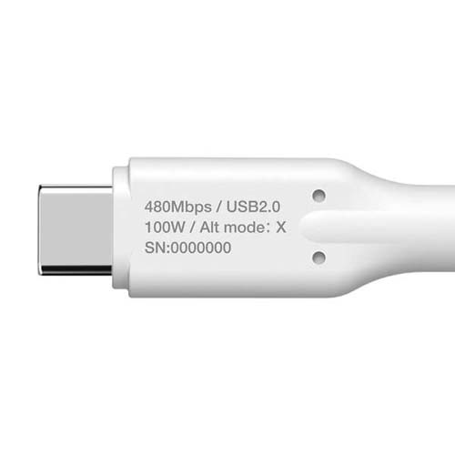 規格や対応電力などの印字付き