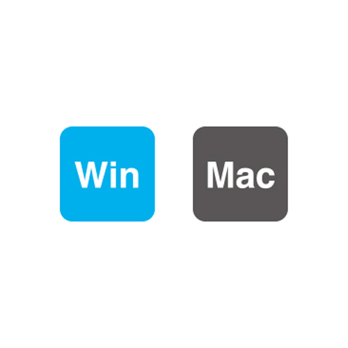 Windows＆Macintosh対応