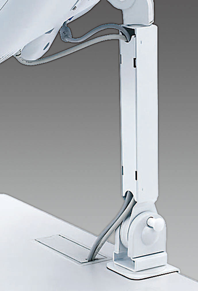 EA764AG-12｜570mm モニターアーム(垂直可動/ｱｰﾑ角180°のページ -