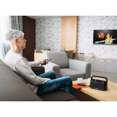 テレビの音を大きく、はっきり、手元で楽しめる