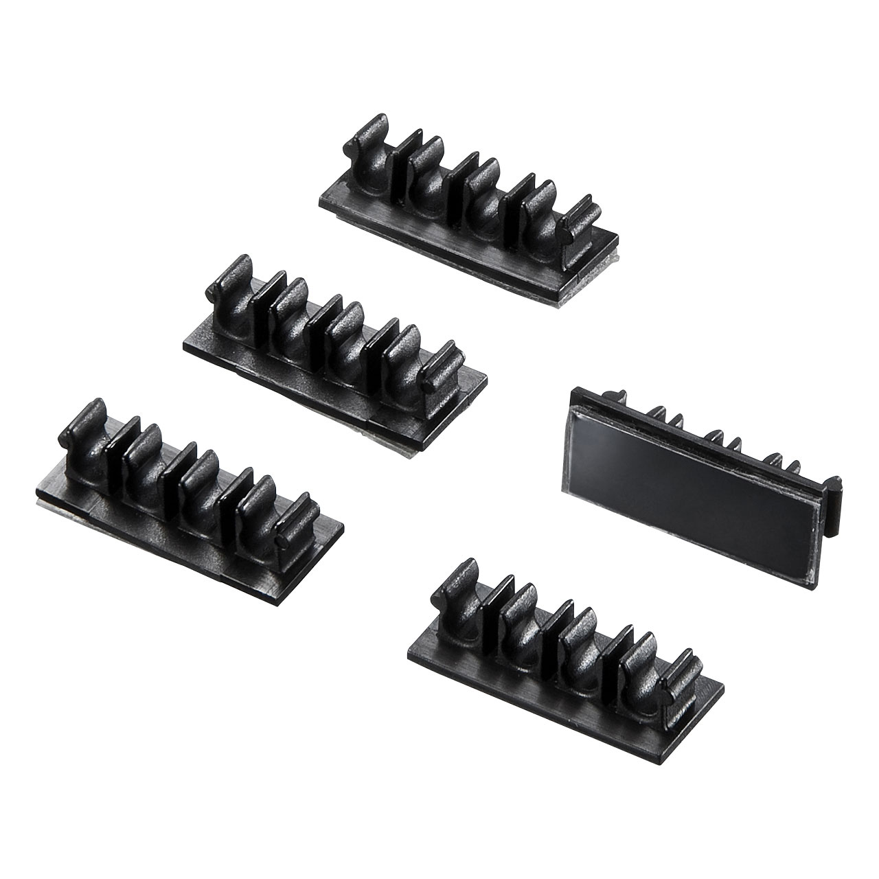 EA764BK-52｜ケーブル固定クリップ(4連式/5個)のページ -