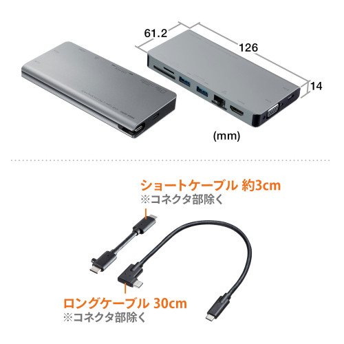 EA764BY-161｜[USB Type C] ドッキングハブのページ -