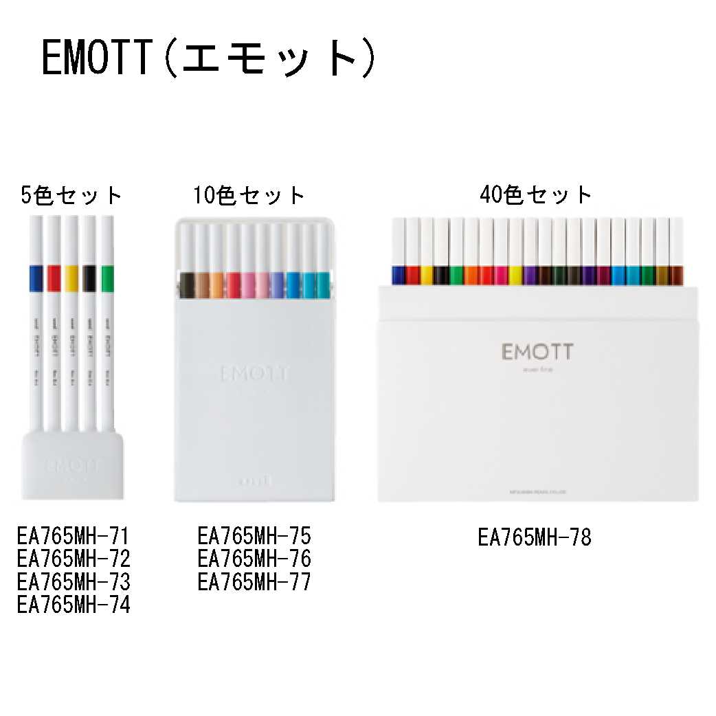 デザイン性のあるセット\n持ち運びに便利なコンパクトな形状です。 5色セットはペンとスタンドがぴったりとはまり、立てておくことが出来ます。