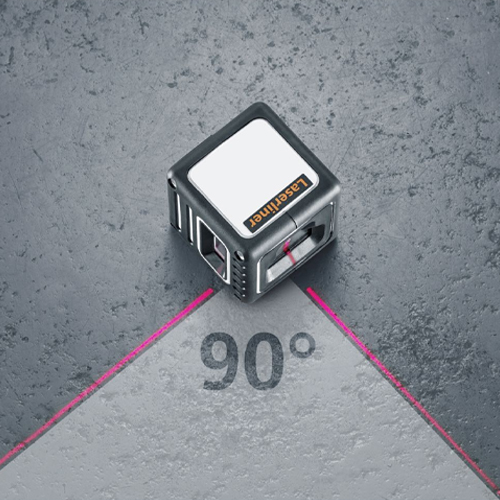 本体サイドから90°ラインが出力されます
