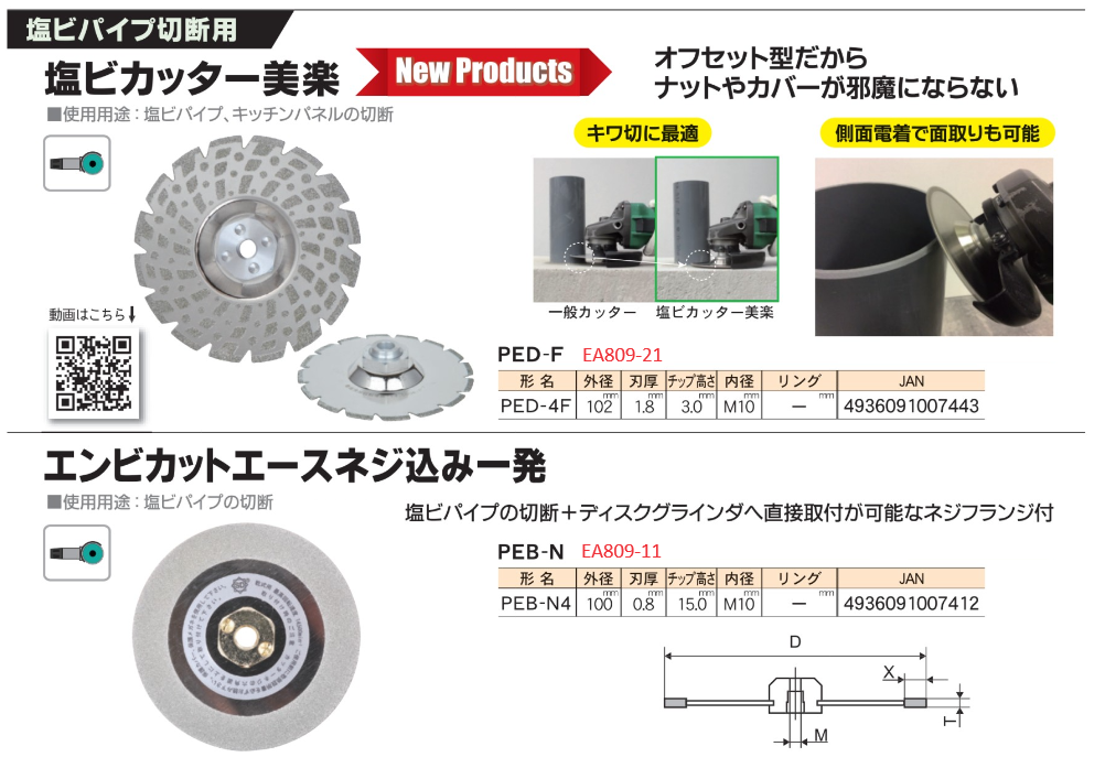 φ 85x 10x 15 20mm ダイヤモンドカッター U溝 エスコ EA809-47 (78-0593-78) φ 85x 10x 15 20mm ダイヤモンドカッター U溝 エスコ EA809-47 (78