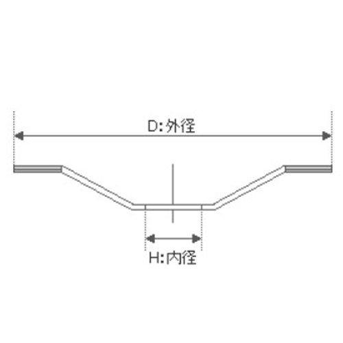 D：100mm　　H：20.0mm
