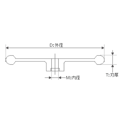 D：90mm　　T：10mm\nM：M10mm