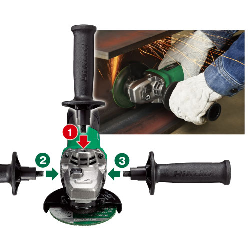 エスコ　EA809BB-4A 100mm/ 850W ディスクグラインダー ESCO 100mm⁄850W ディスクグラインダー EA809BB-4A エスコ 電動工具