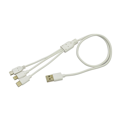 【付属品】\n携帯電話/タブレット用USBケーブル（コネクター3種）