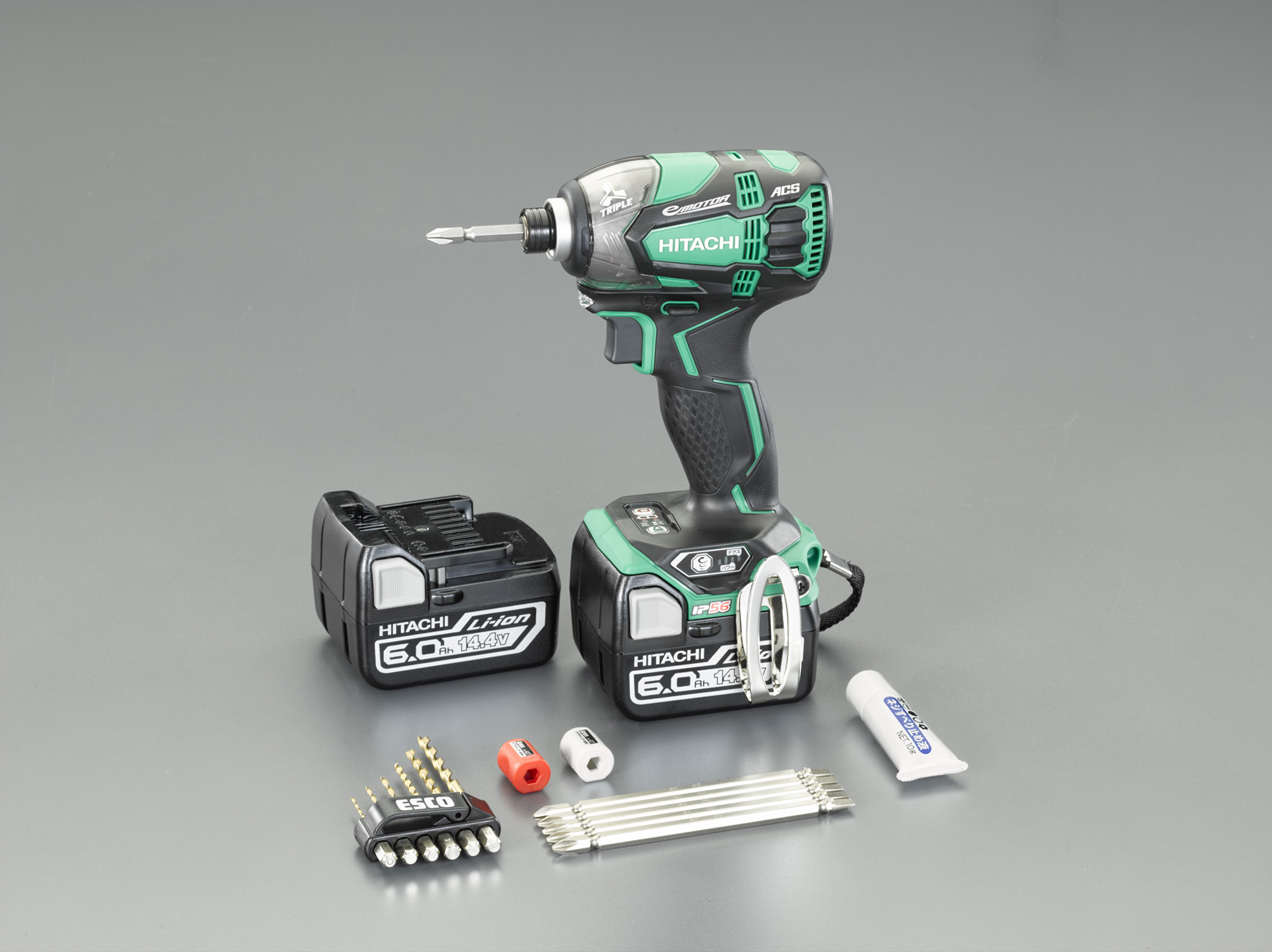 Ea813db 225b Dc14 4v ｲﾝﾊﾟｸﾄﾄﾞﾗｲﾊﾞｰｾｯﾄ 充電式 ﾋﾞｯﾄ付 株式会社エスコ