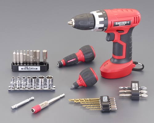 EA813ES-2SB｜DC 7.2V ドライバードリルセット(充電式)のページ -