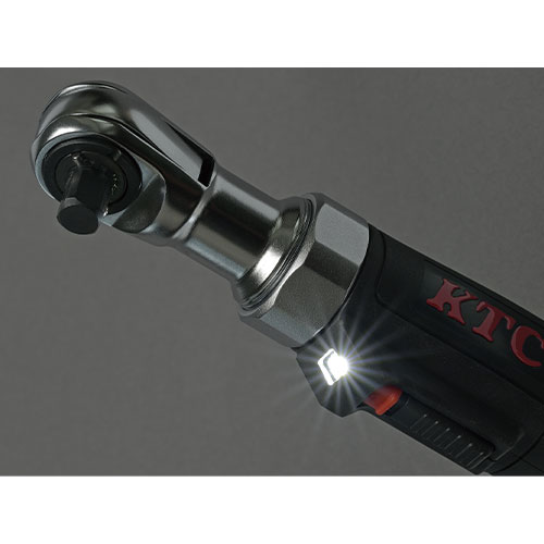 トリガ－と連動したLEDライト付き