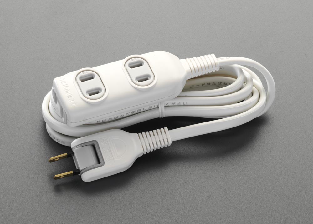 まとめ)朝日電器 ELPA コード付タップ LPT-302NW 3個口/2m 〔×7セット〕 TGJ9ccsh6t, OA、電源タップ -  centralcampo.com.br