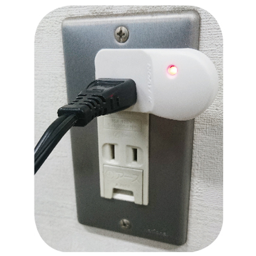雷ガードが正常に作動している時に点灯します。表示ランプが消えた場合、機能はなくなっております。