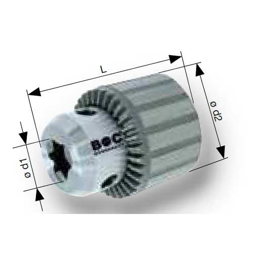 φd1：1.0～16mm　　φd2：53mm　　L：66mm