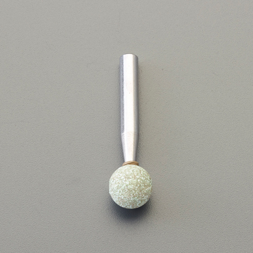 EA819GA-811｜# 46・10x10mm / 6mm軸 軸付砥石(ｾﾗﾐｯｸ)｜株式会社エスコ
