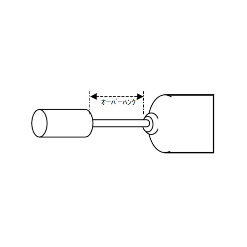 EA819HC-50A｜50x25mm/6mm軸 軸付砥石(A 灰)のページ -