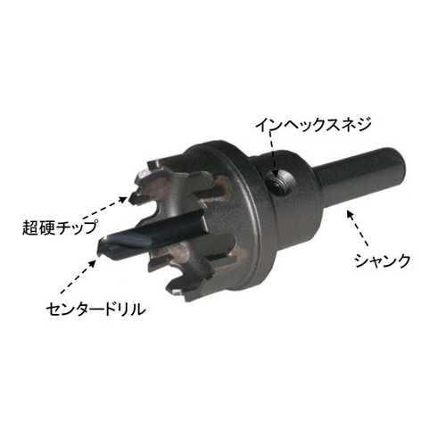 EA823M-37｜37mm 超硬付ホールソーのページ -