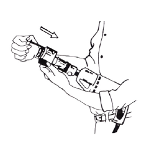 本体を電気ドリルに装着し、「ドリル刃をサイズ表示の穴に差込、軽く押しながらねじる作業を数回繰り返す」だけで簡単に研磨ができます。