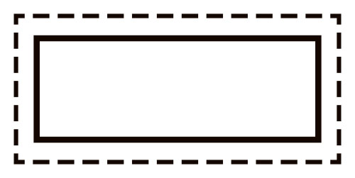 形状：平（8×2mm）