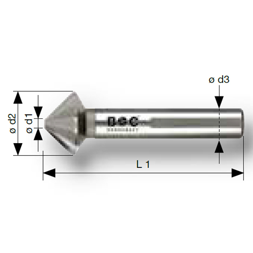 φd1：2.0mm　　φd2：8.3mm　　φd3：6mm\nL1：50mm