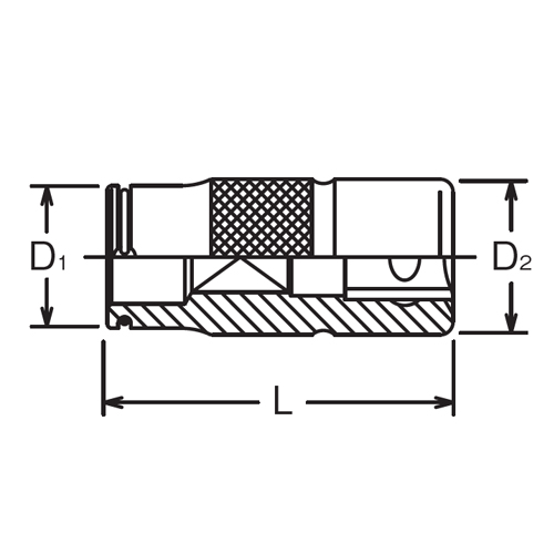 D1：14.5mm　　D2：18mm　　L：40mm