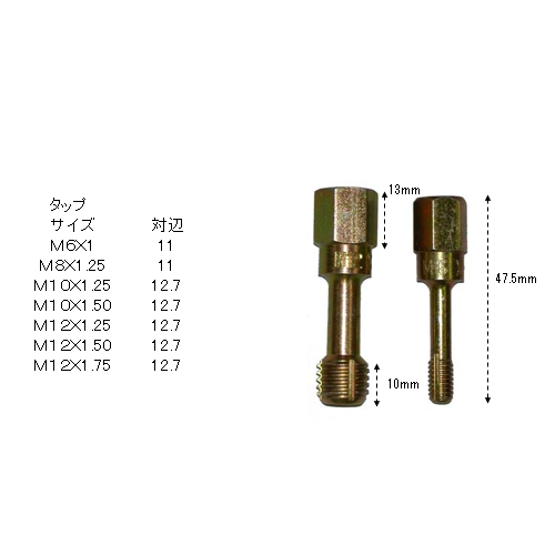 EA829BH｜M 6 - M12 タップダイスセット(ねじ山修正)｜株式会社エスコ