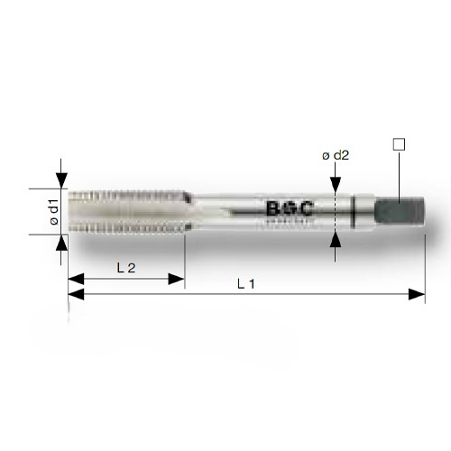 φd1：G1/4”×19 　　L1：70mm　　L2：22mm\nφd2：11mm　　■：9mm　　
