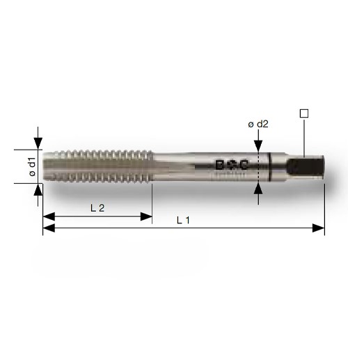 φd1：No.5×40　　L1：40mm　　L2：12mm\nφd2：3.5mm　　■：2.7mm