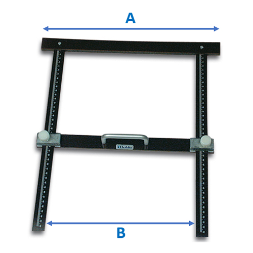 A：440mm、B：400mm