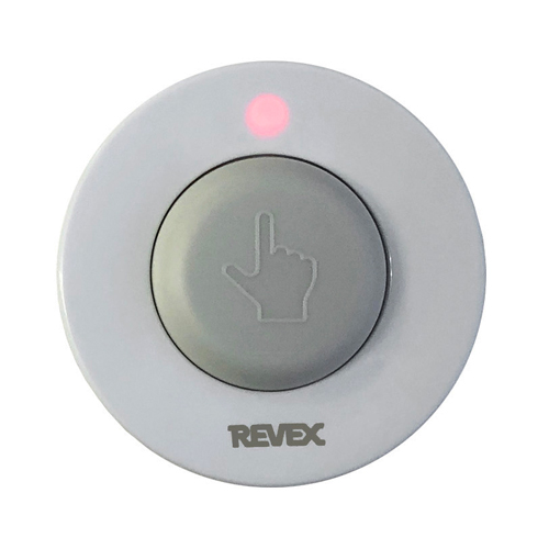 押しボタンを押すと、離れた場所で光やチャイム・音声などでお知らせします。