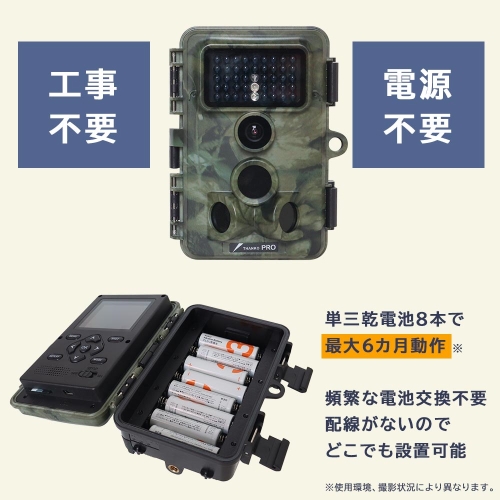 工事不要、最大6カ月の長期間稼働