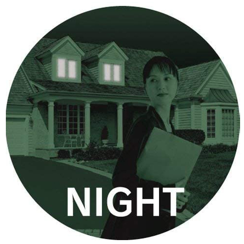 夜間の映り方イメージ