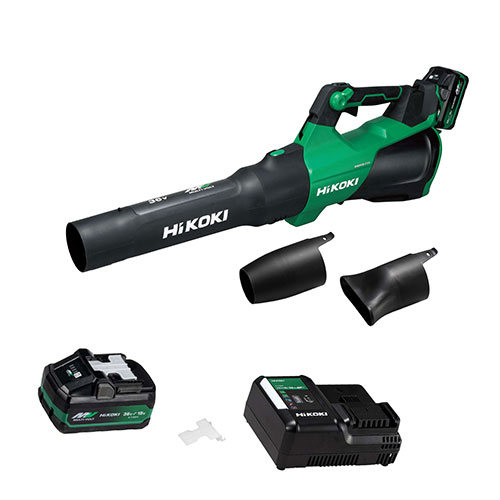 充電器×1、直噴管×1、フラットノズル、ブローノズル、バッテリー(BSL36B18X)×2、電池カバー×2