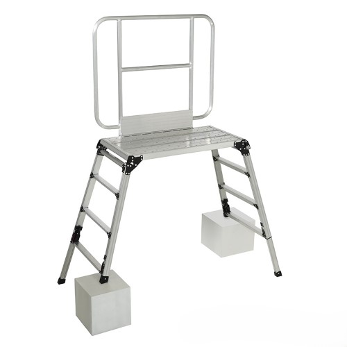 別売の手すりわく（EA905P-45）を取付ければ、さらに安全性アップします。（片側手すり取付状態）