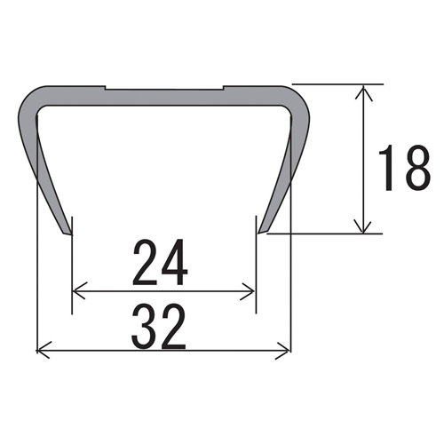 プロテクター70cm、100cm（単位：mm）